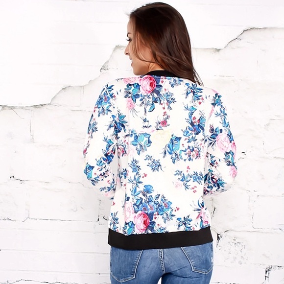Flower spring jacket LAST ONE! - Picture 2 of 8